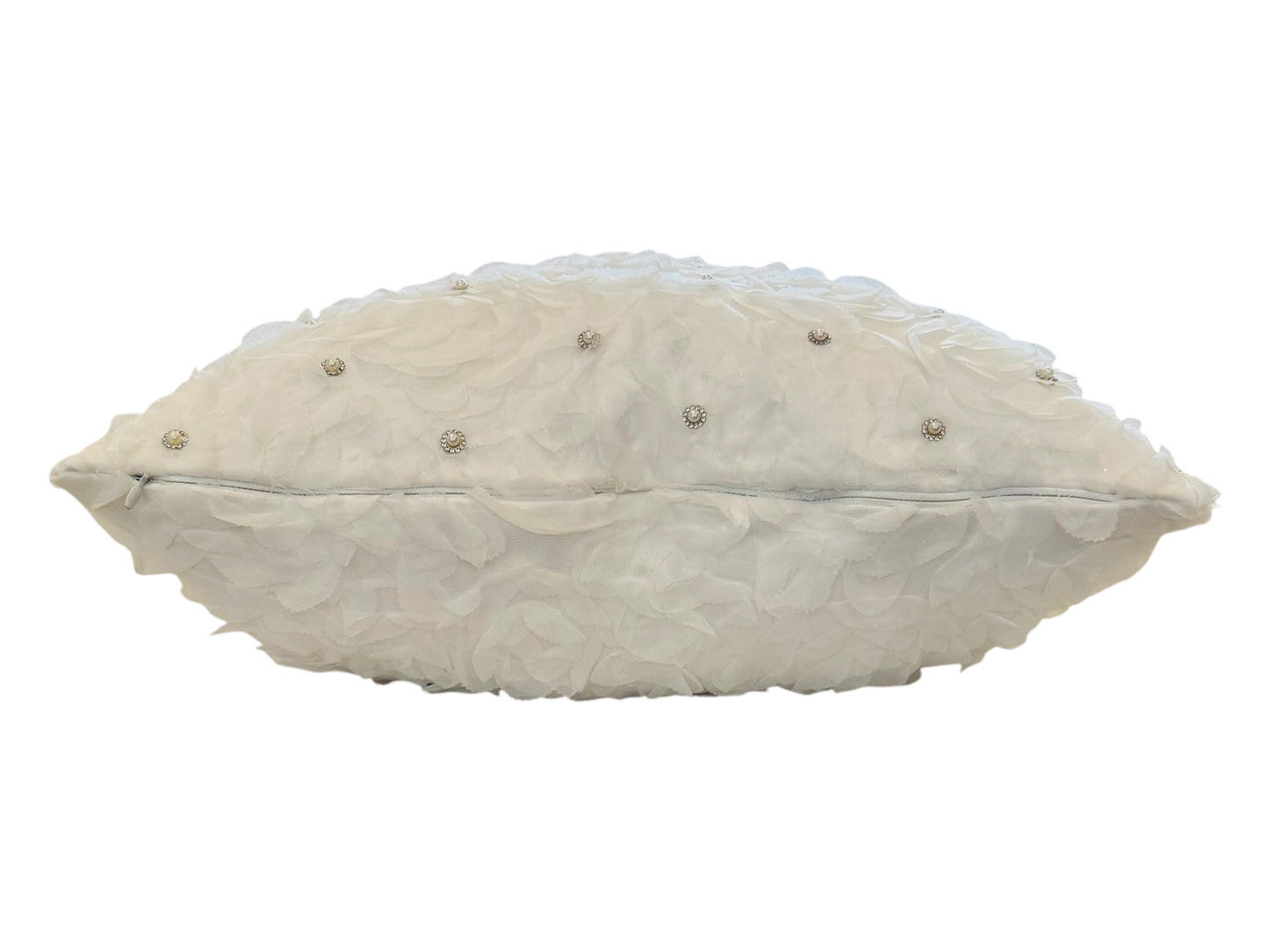 Celeste Rose Embellished Throw Pillow